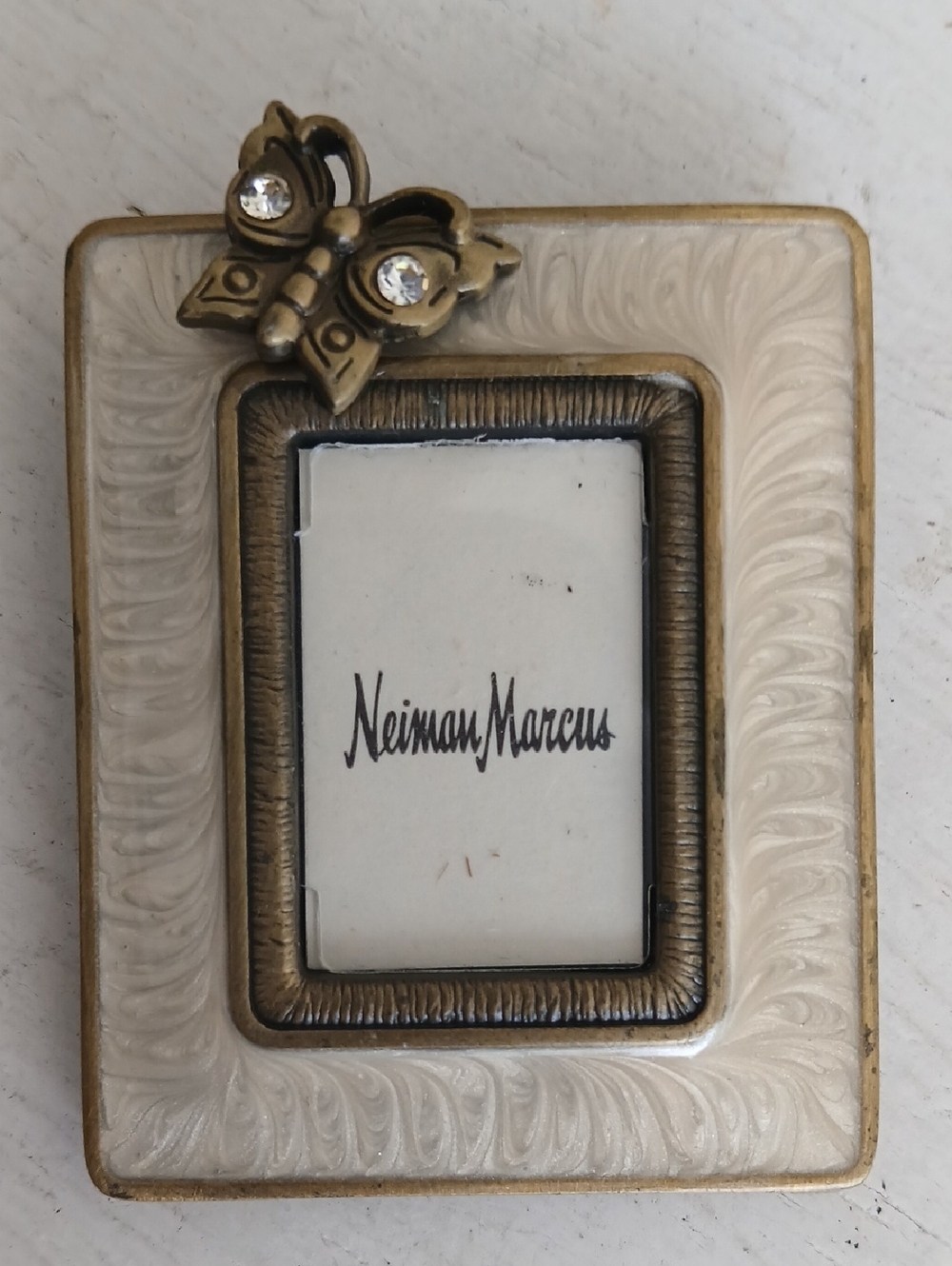 Jay Strongwater For Neiman Marcus Mini Picture frames brooch